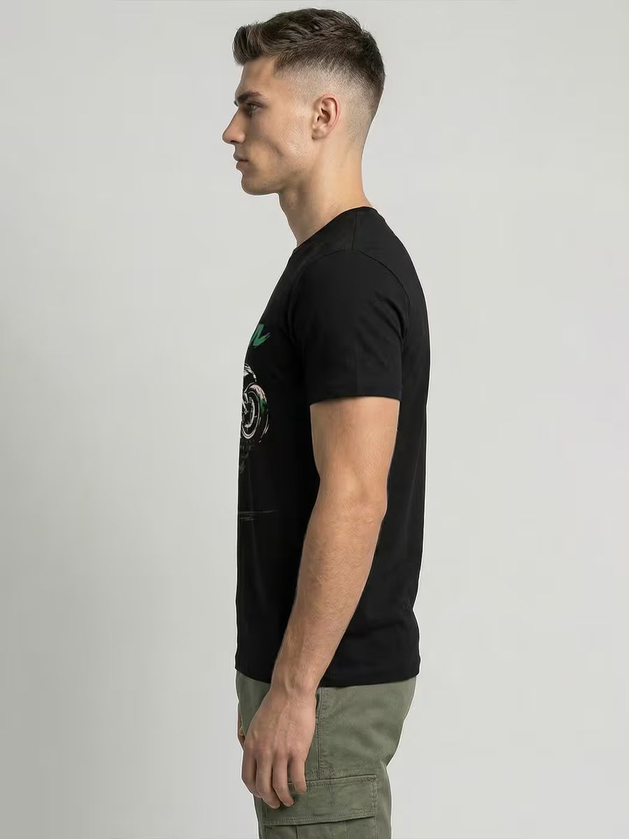 Ride Forever Bike T-Shirt For Men - Half Sleeve - alternate view 4