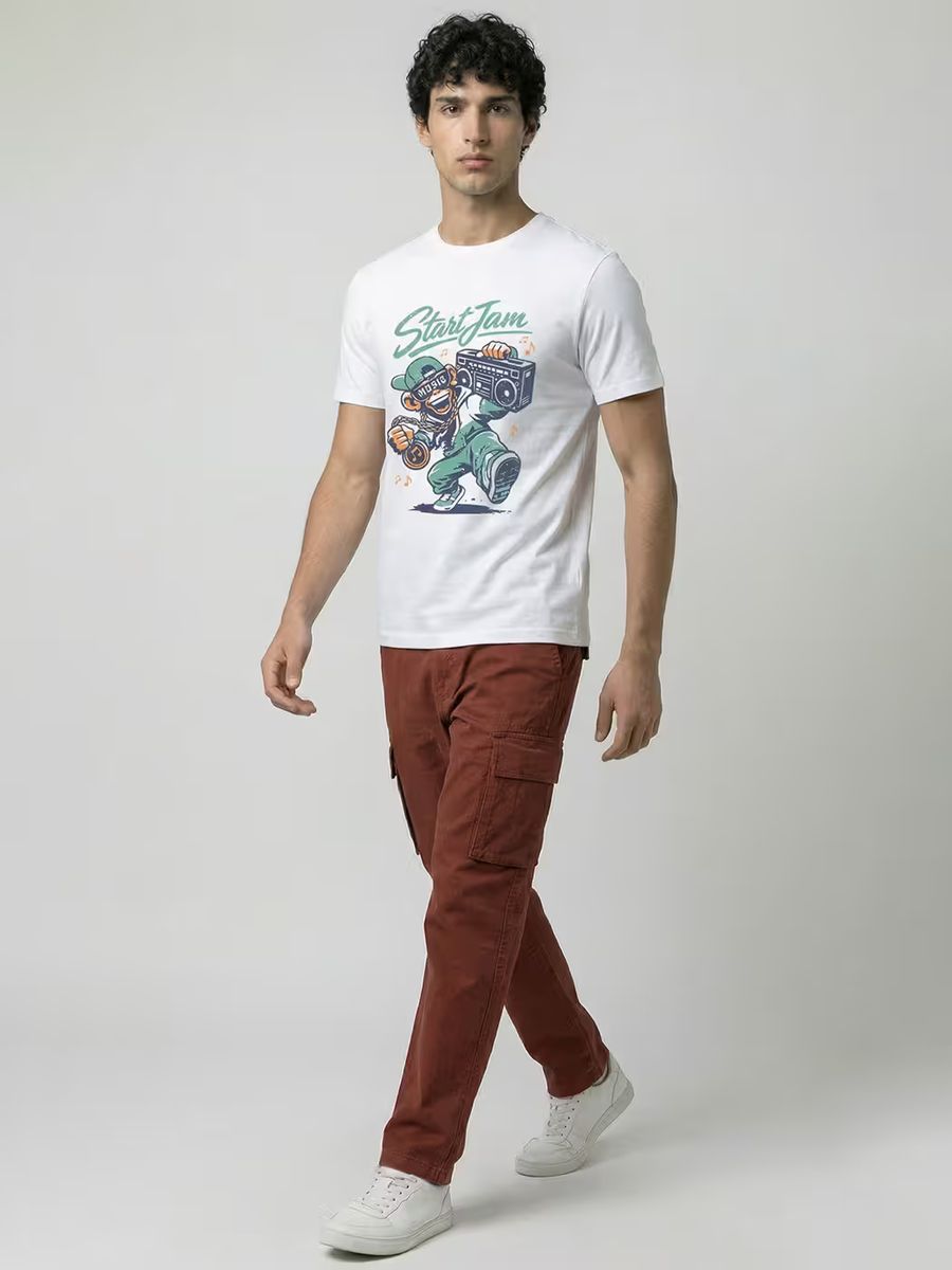 Start Jam T-Shirt For Men - Half Sleeve - alternate view 5
