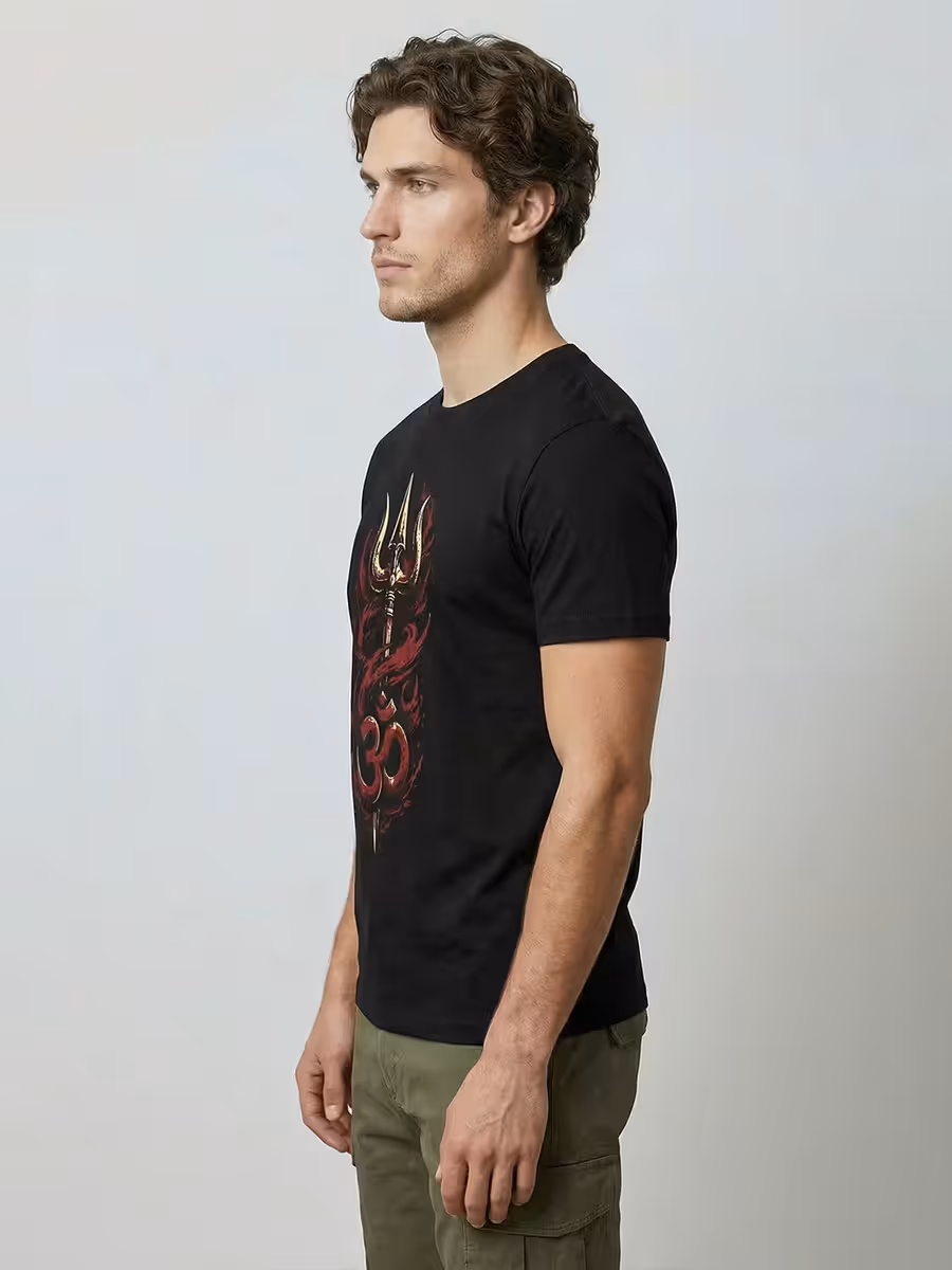 Rudra Spirit T-Shirt For Men - Half Sleeve 4