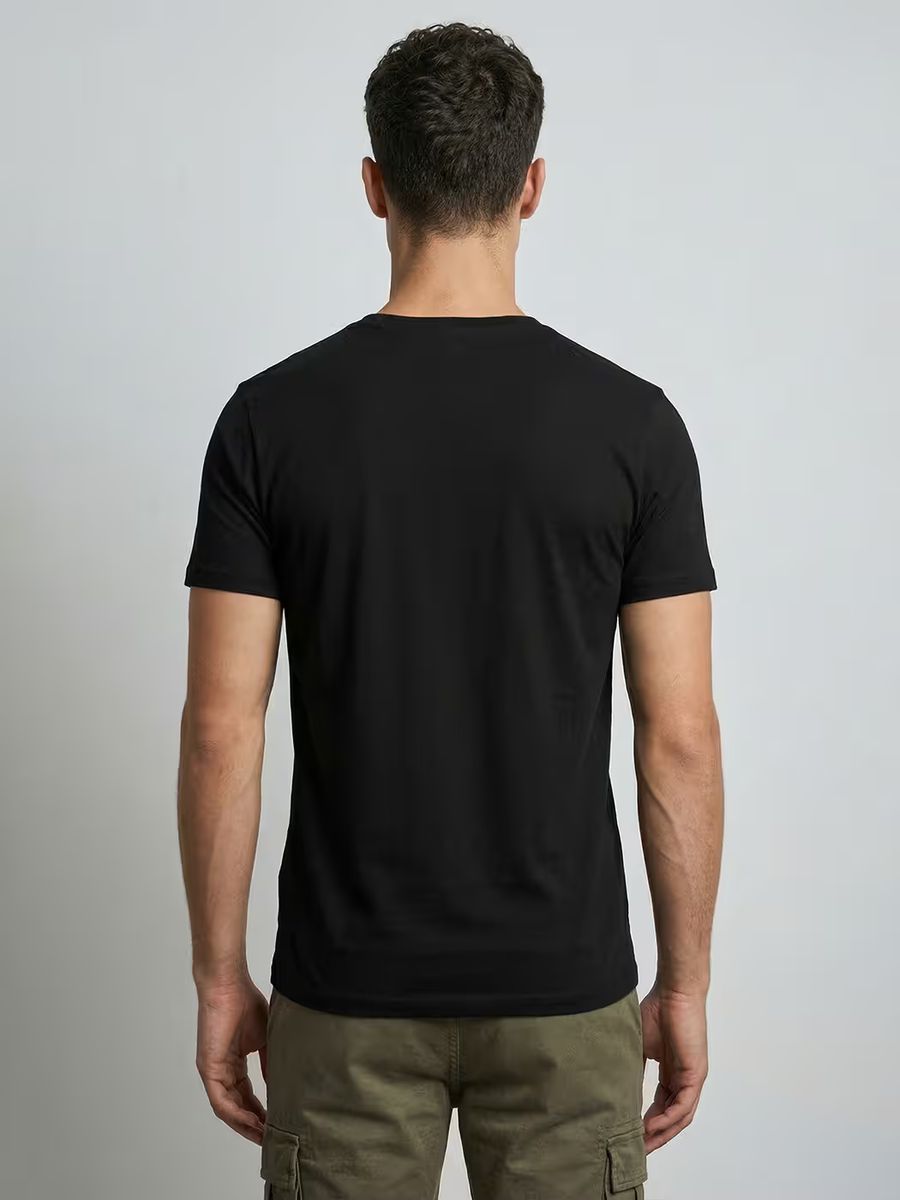 Music Vibes T-Shirt For Men - Half Sleeve - alternate view 3