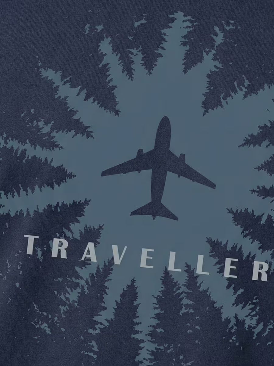 Traveller T-Shirt For Men - Half Sleeve - alternate view 2