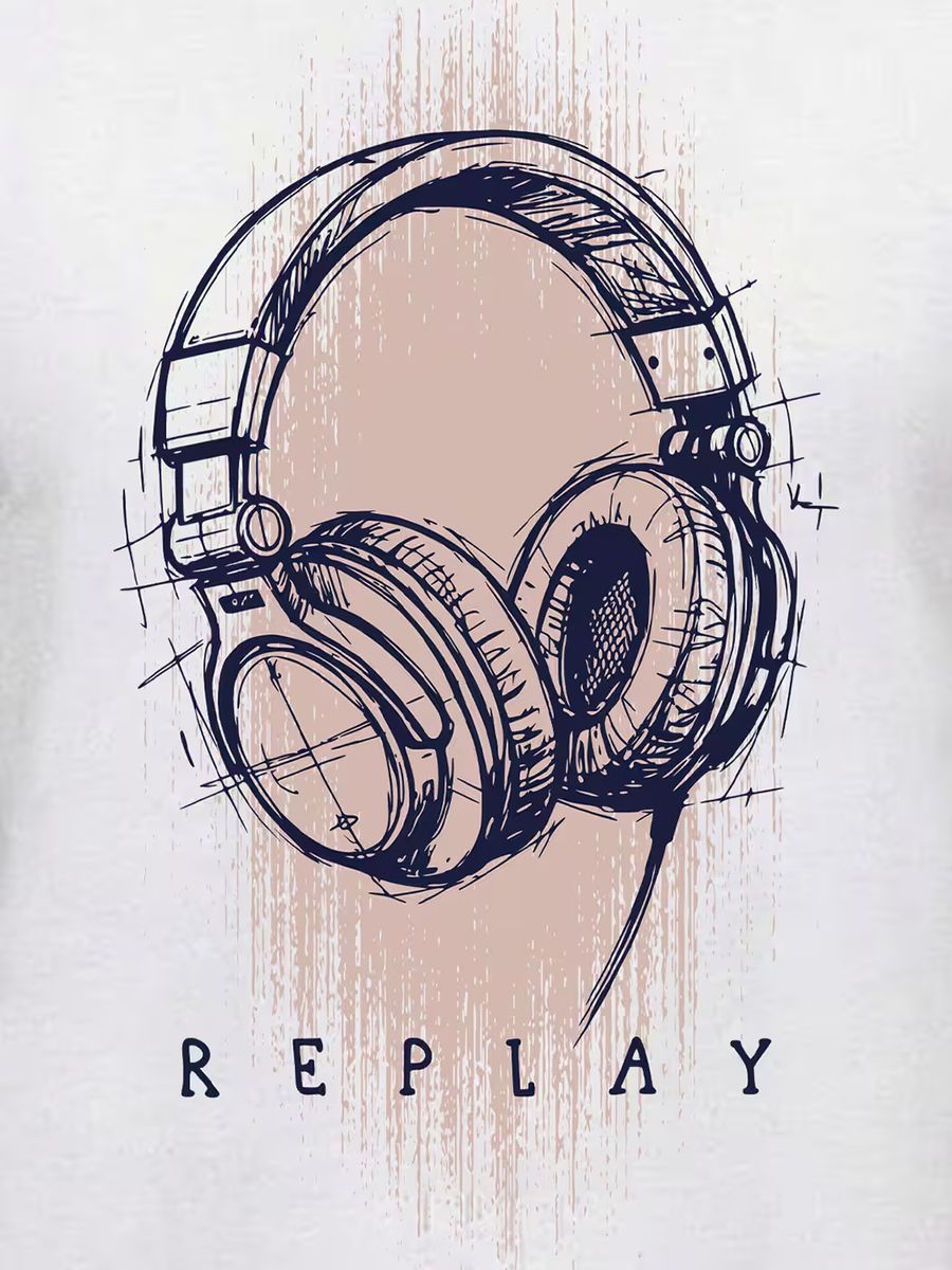 Replay T-Shirt For Men - Half Sleeve - alternate view 2