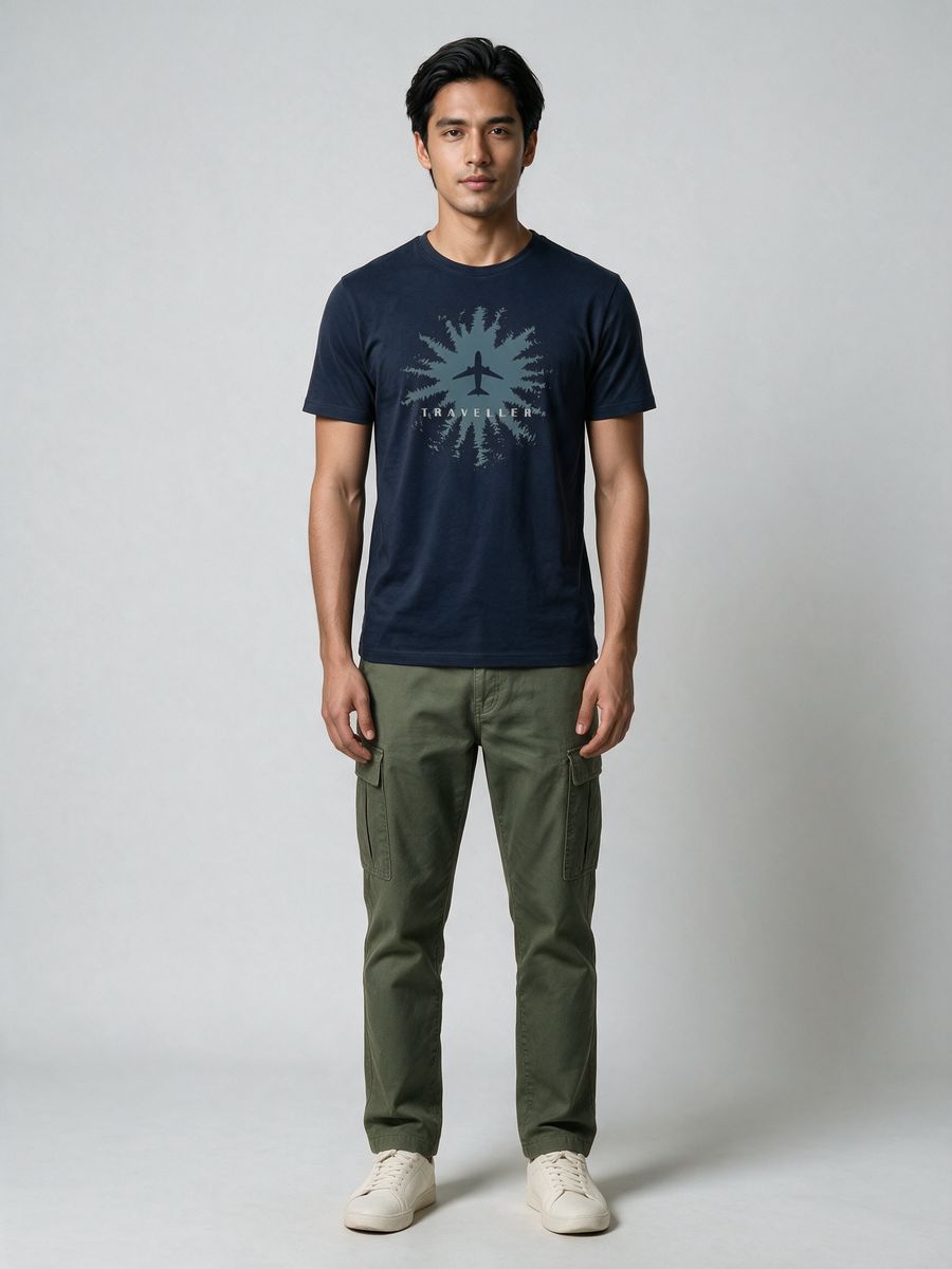 Traveller T-Shirt For Men - Half Sleeve - alternate view 6
