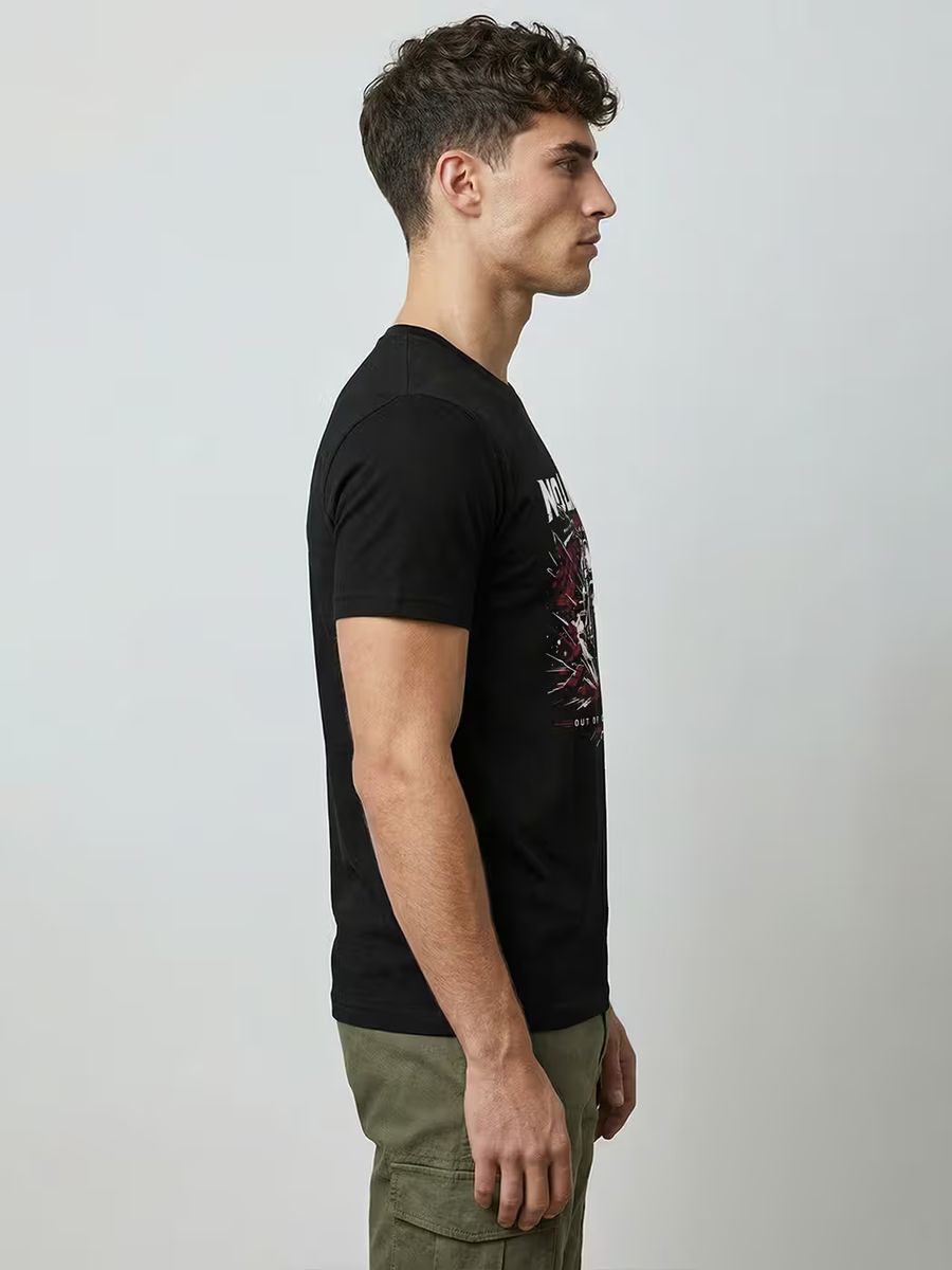 No Limits T-Shirt For Men - Half Sleeve - alternate view 4