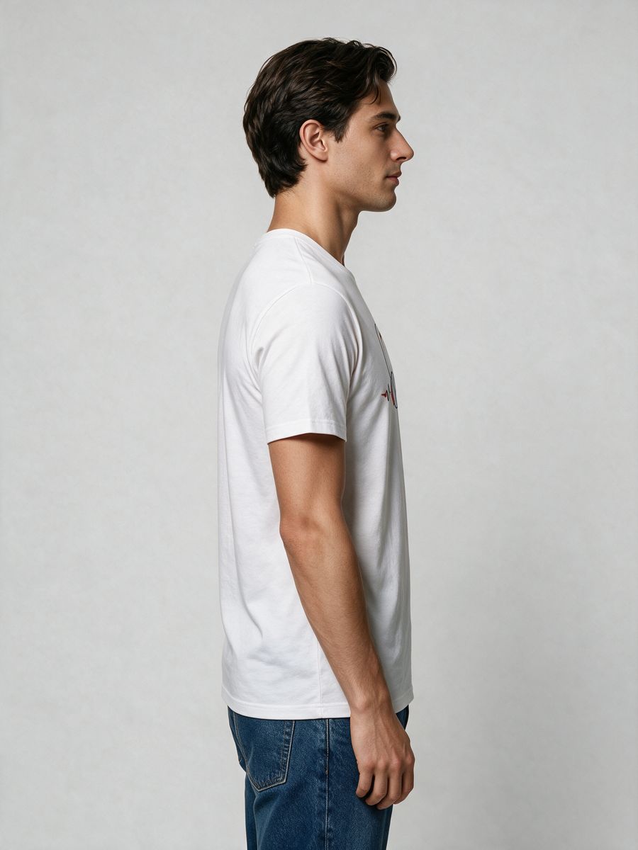 Sound Pulse T-Shirt For Men - Half Sleeve - alternate view 3