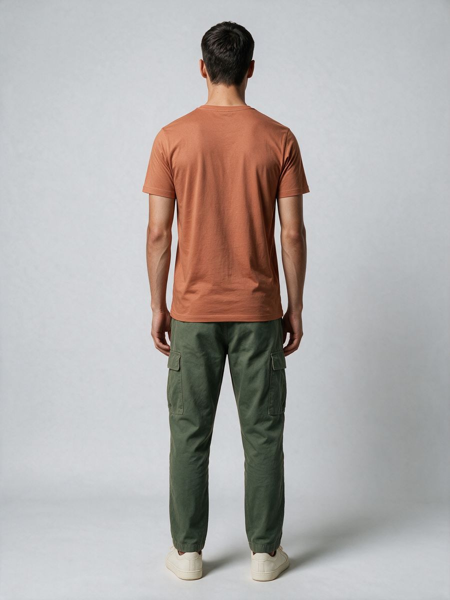 Wander More T-Shirt For Men - Half Sleeve - alternate view 2
