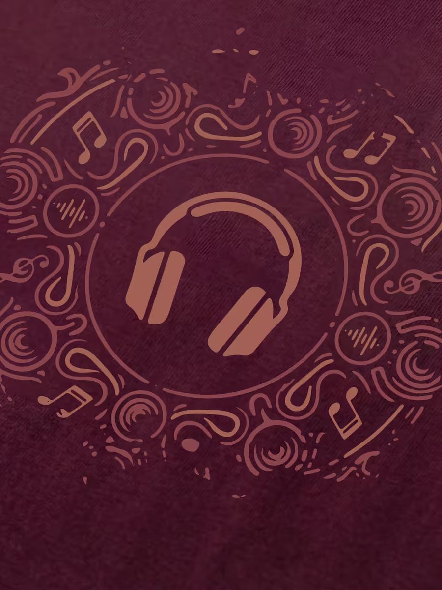 Music Soul T-Shirt For Men - Half Sleeve - alternate view 2