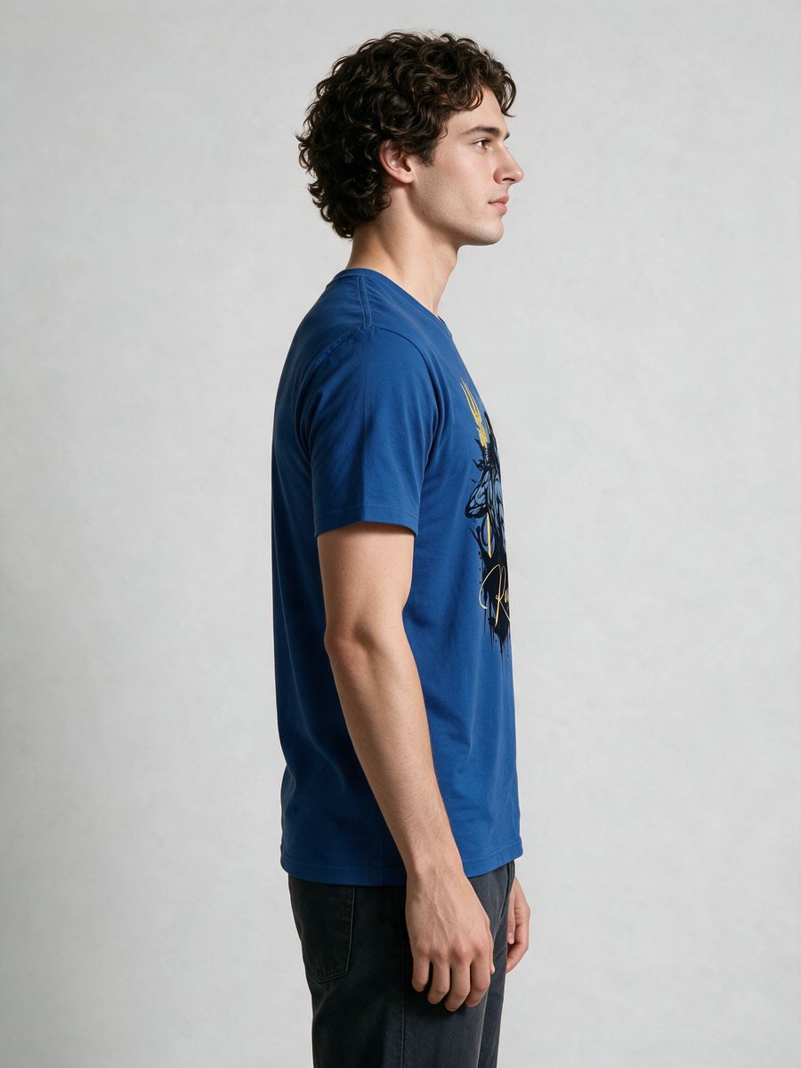 Rudra T-Shirt For Men - Half Sleeve - alternate view 3