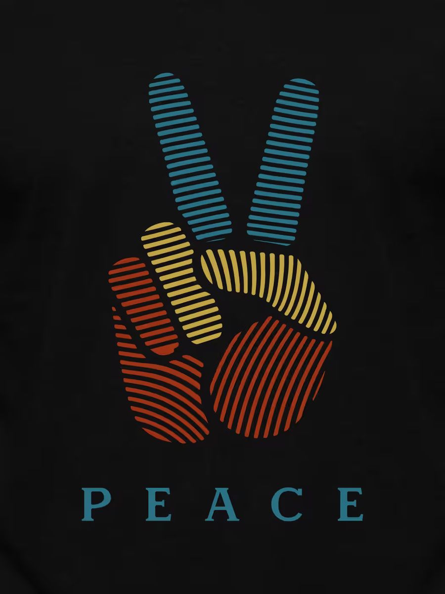Peace Code T-Shirt For Men - Half Sleeve 2