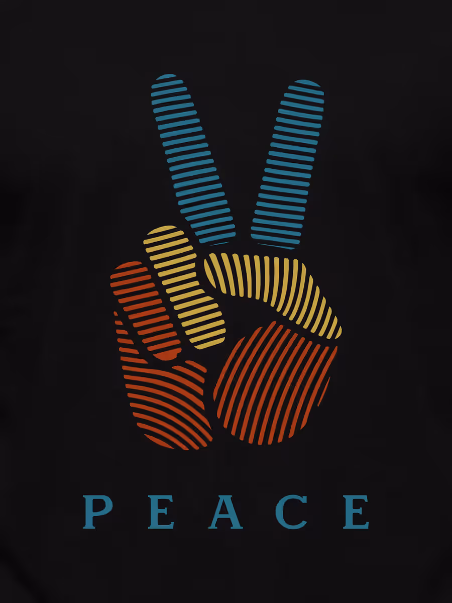 Peace Code T-Shirt For Men - Half Sleeve 2
