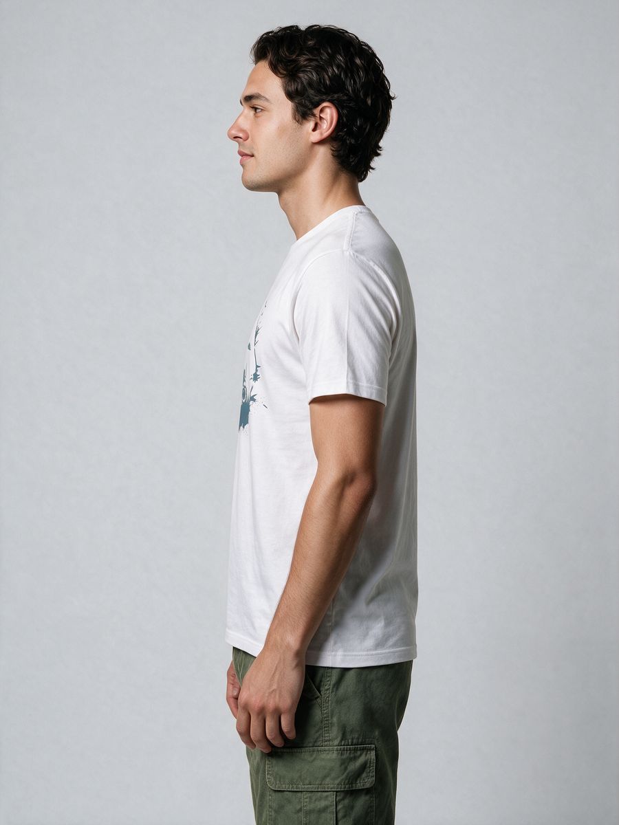Freedom Rider T-Shirt For Men - Half Sleeve - alternate view 3