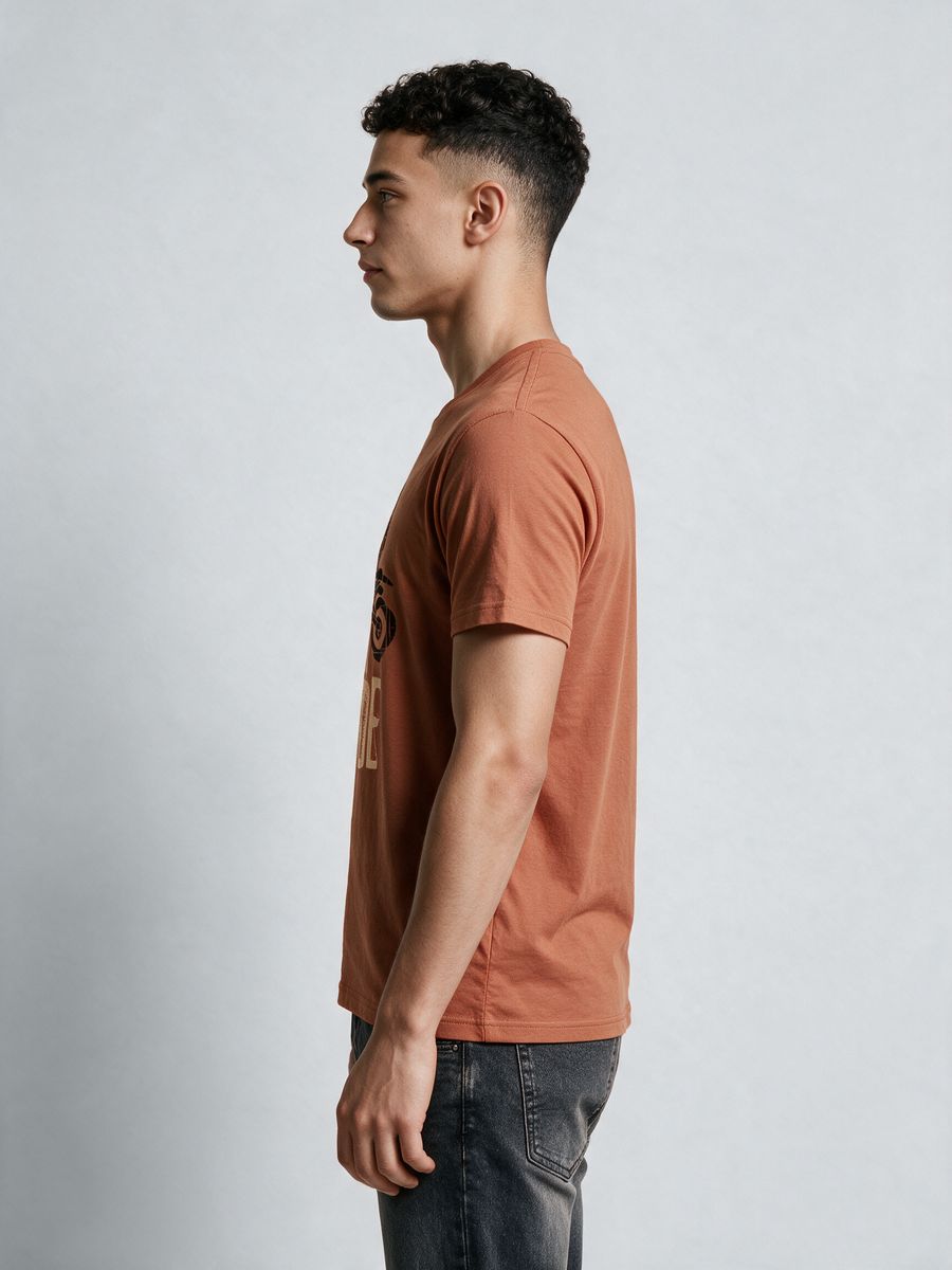 Born Rider T-Shirt For Men - Half Sleeve - alternate view 3