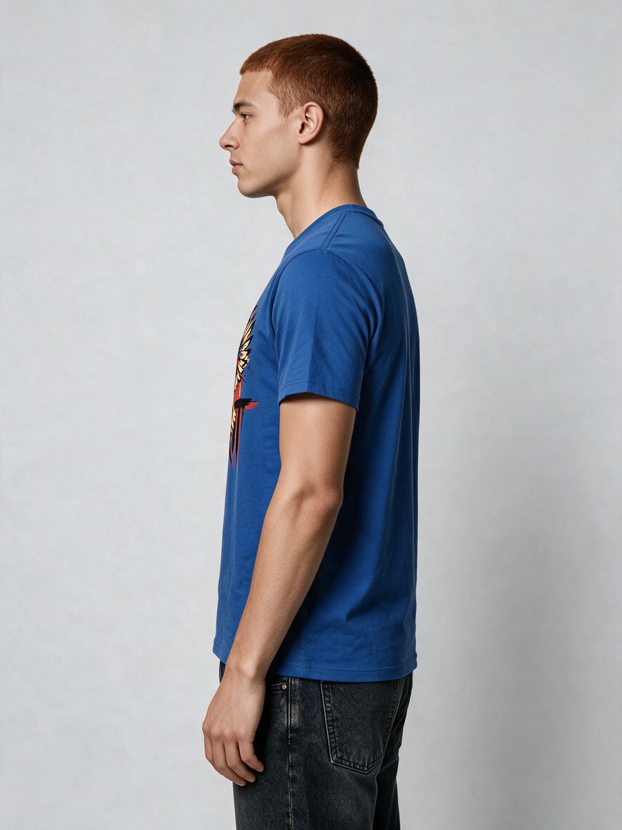 Free Spirit T-Shirt For Men - Half Sleeve - alternate view 3