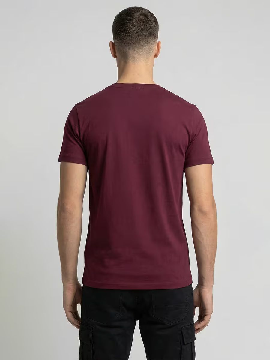 Golden Trishul T-Shirt For Men - Half Sleeve - alternate view 3