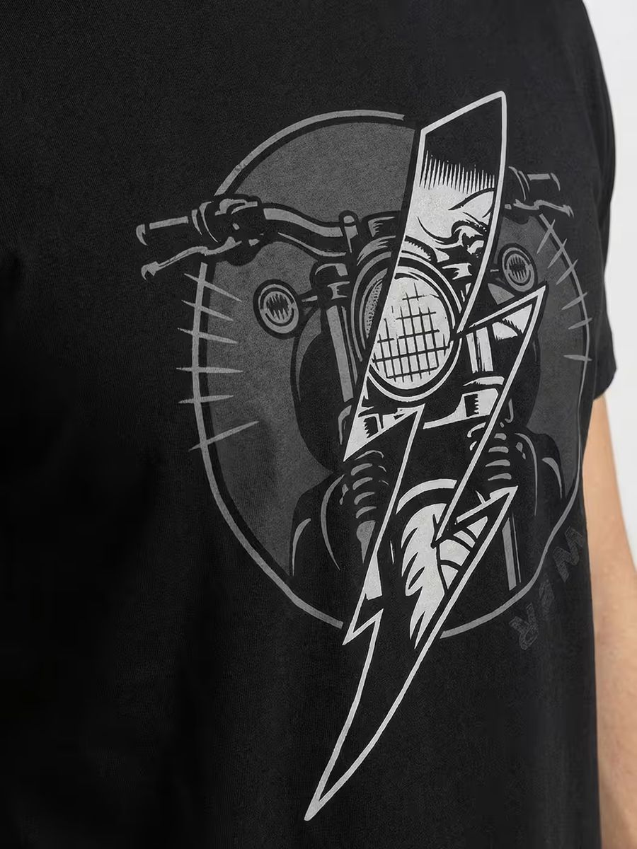 Power Rider T-Shirt For Men - Half Sleeve - alternate view 2