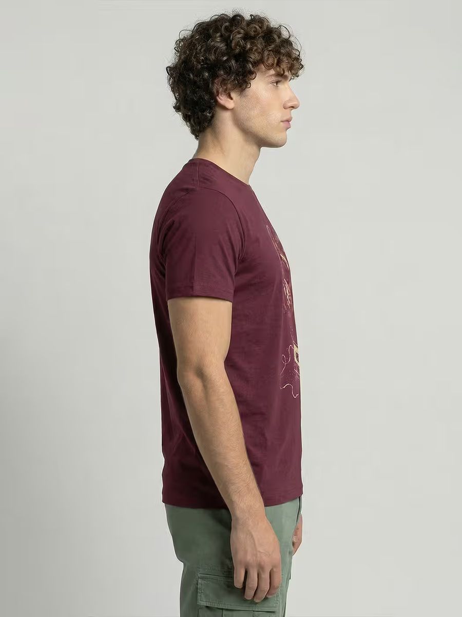 Retro Music T-Shirt For Men - Half Sleeve - alternate view 4