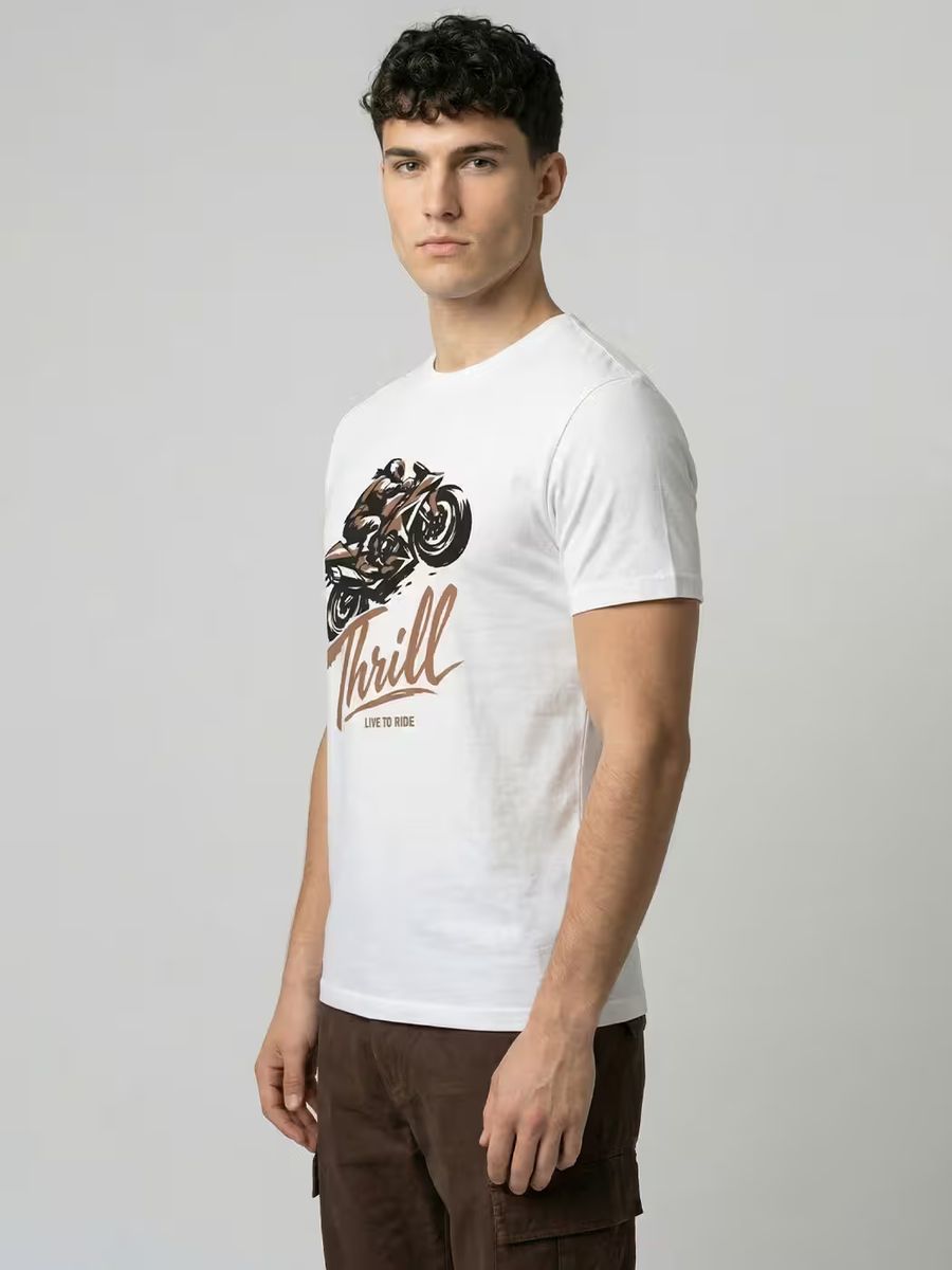 Thrill Seeker T-Shirt For Men - Half Sleeve - alternate view 4