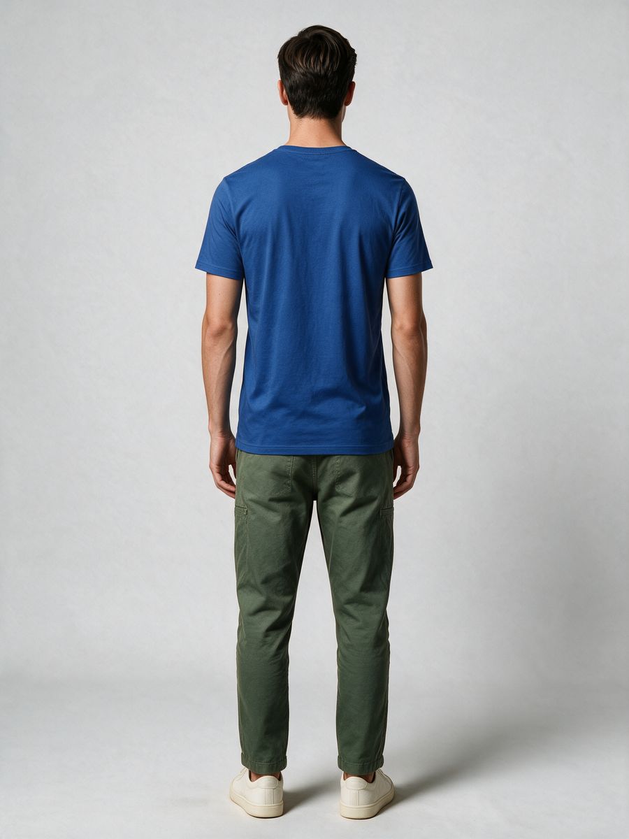 Traveller World T-Shirt For Men - Half Sleeve - alternate view 2