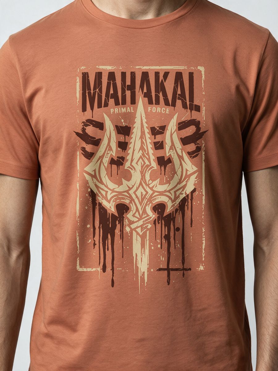 Mahakal Primal Force T-Shirt For Men - Half Sleeve - alternate view 5