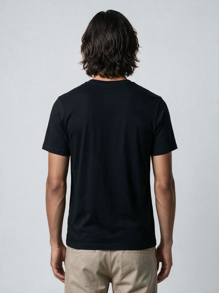 Divine Lines T-Shirt For Men - Half Sleeve - alternate view 2