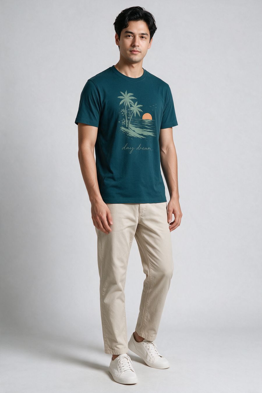 Day Dream Graphic Printed T-Shirt For Men - Half Sleeve - alternate view 6