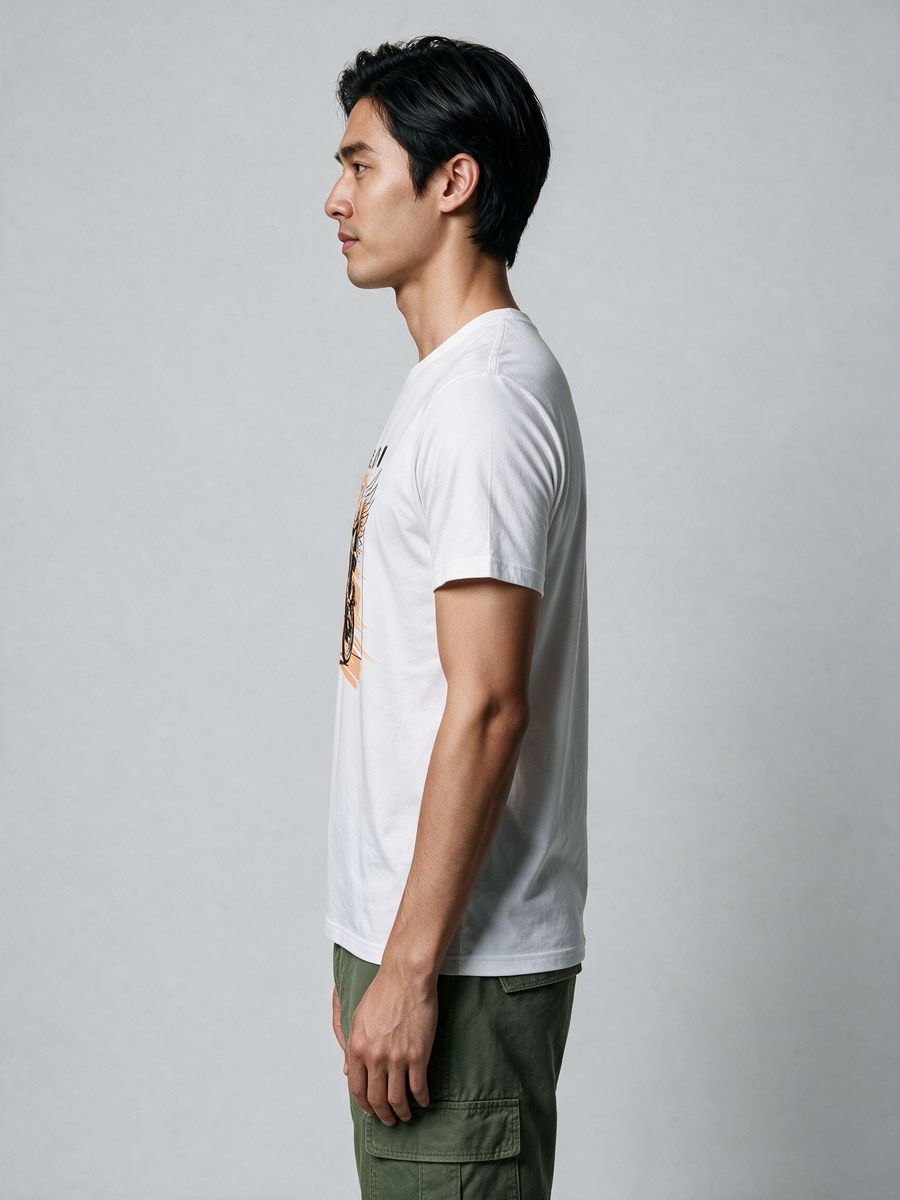 Freedom Ride T-Shirt For Men - Half Sleeve - alternate view 3