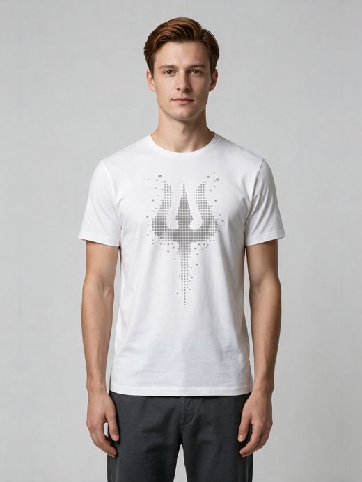 Trishul T-Shirt For Men - Half Sleeve