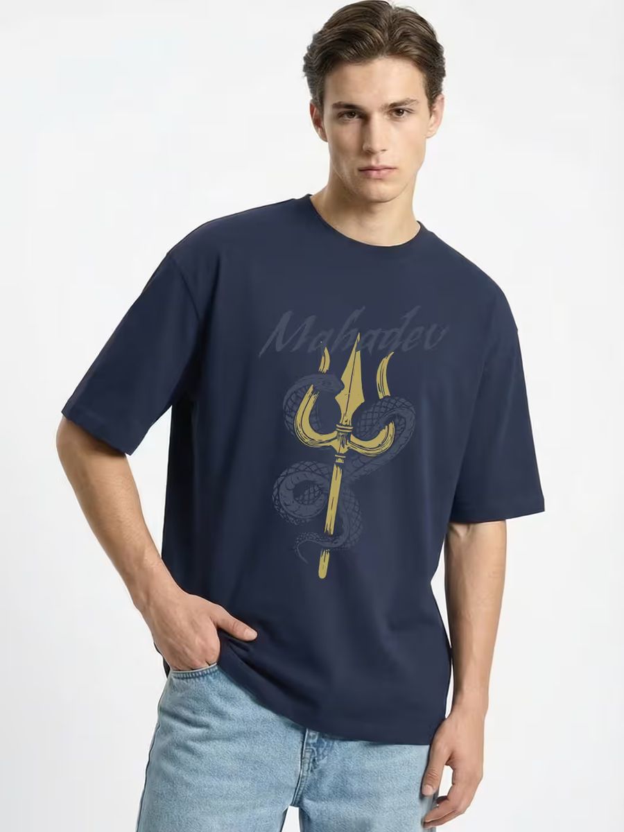 Mahadev Shiva Streetwear Oversized T-Shirt