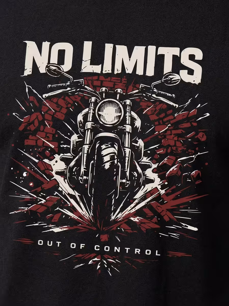 No Limits T-Shirt For Men - Half Sleeve 2