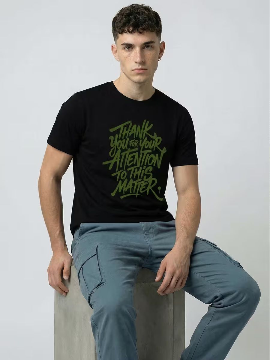 Thank You For Your Attention To This Matter T-Shirt For Men - Half Sleeve - alternate view 6