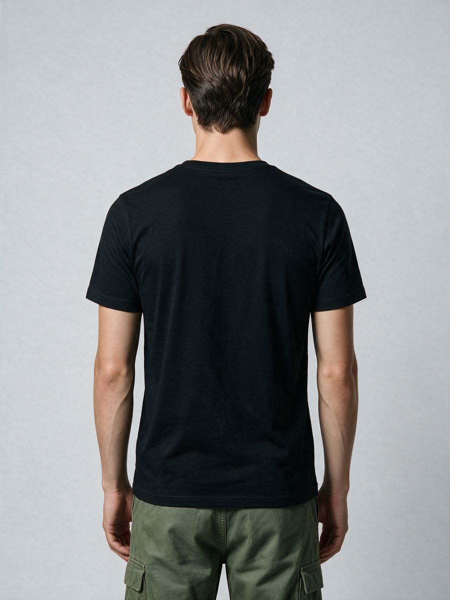 Wanderlust Explorer T-Shirt For Men - Half Sleeve - alternate view 2