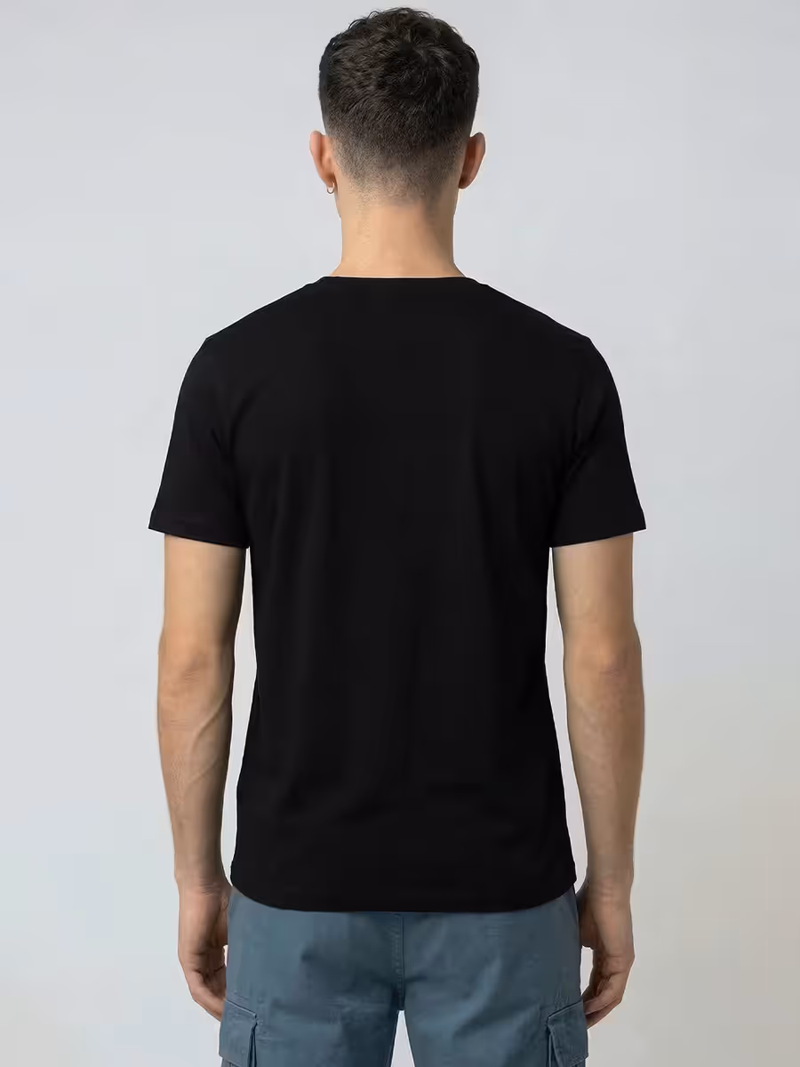 Cool Music Cat T-Shirt For Men - Half Sleeve 3