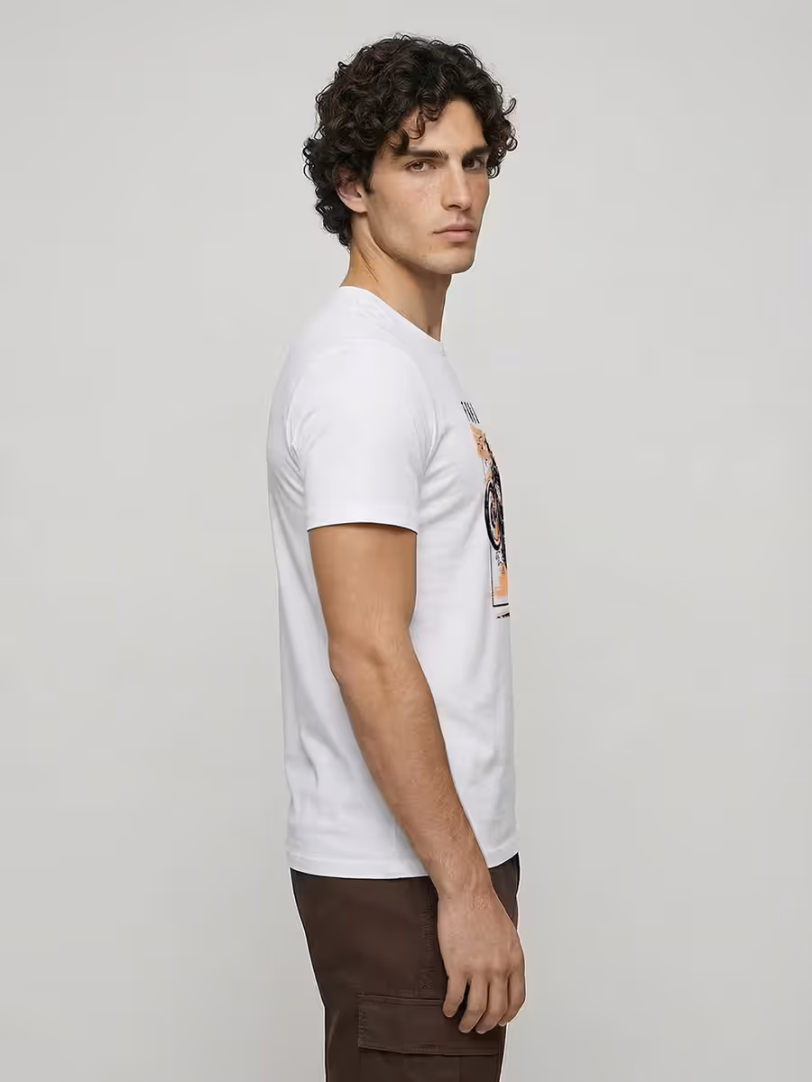 Freedom Ride T-Shirt For Men - Half Sleeve 4