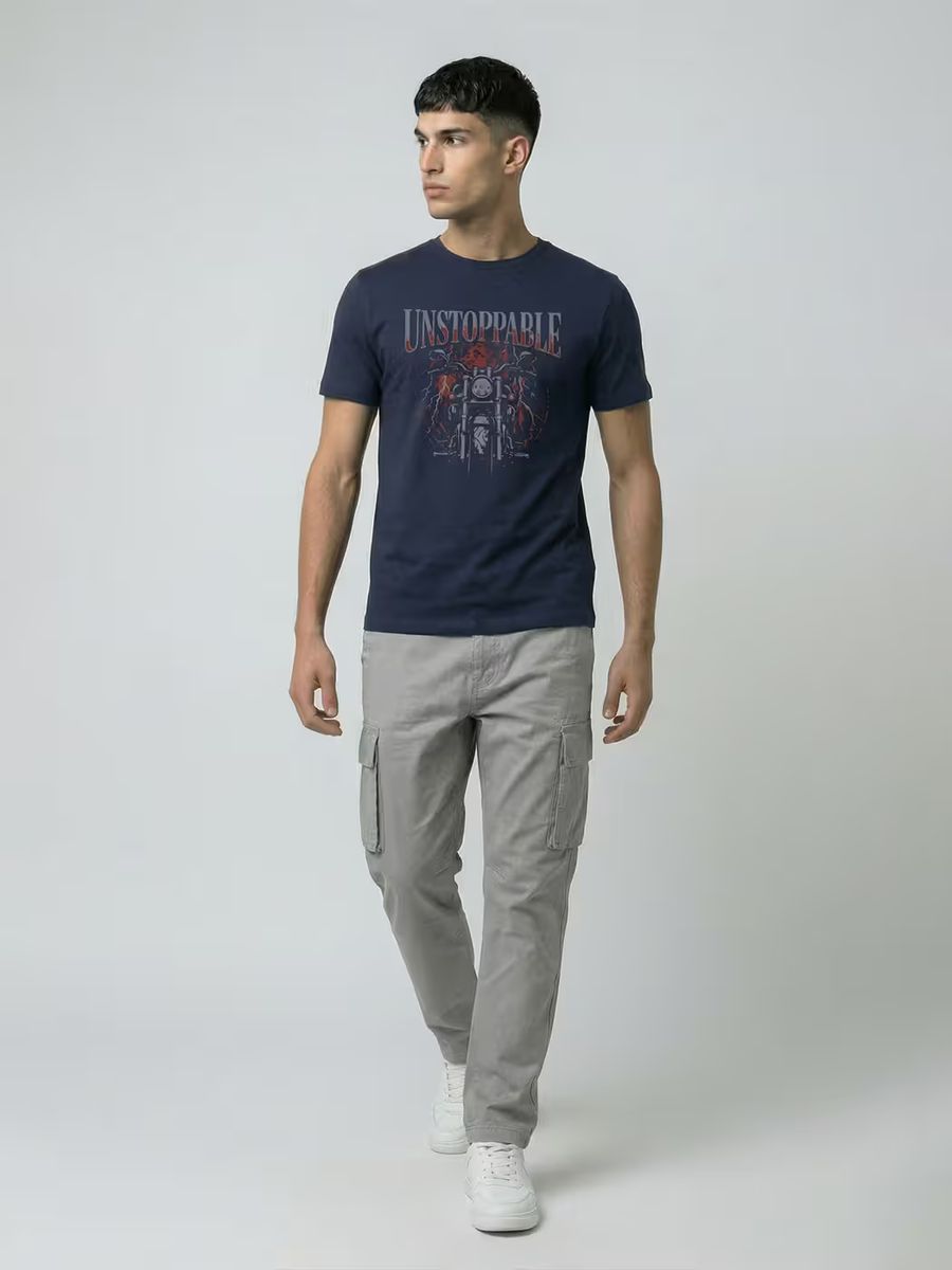 Unstoppable Bike T-Shirt For Men - Half Sleeve 5