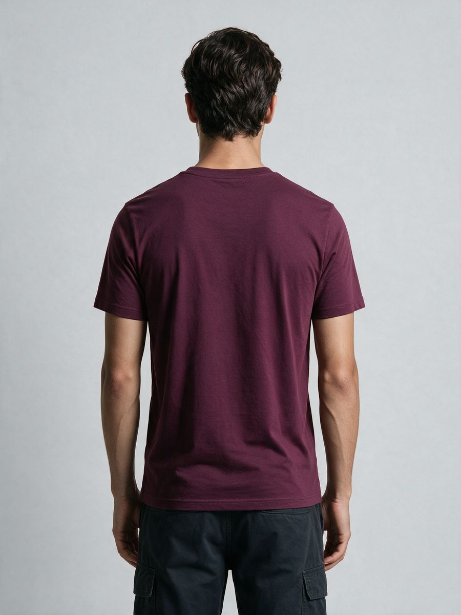 Golden Trishul T-Shirt For Men - Half Sleeve - alternate view 2