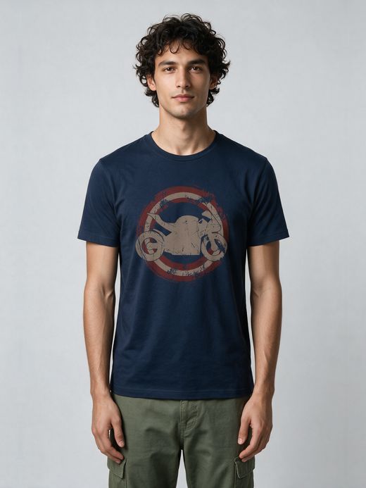 Urban Rider Bike T-Shirt For Men - Half Sleeve