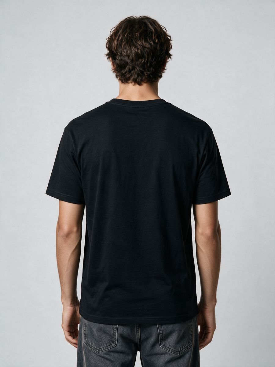 Melting Headphones T-Shirt For Men - Half Sleeve - alternate view 2