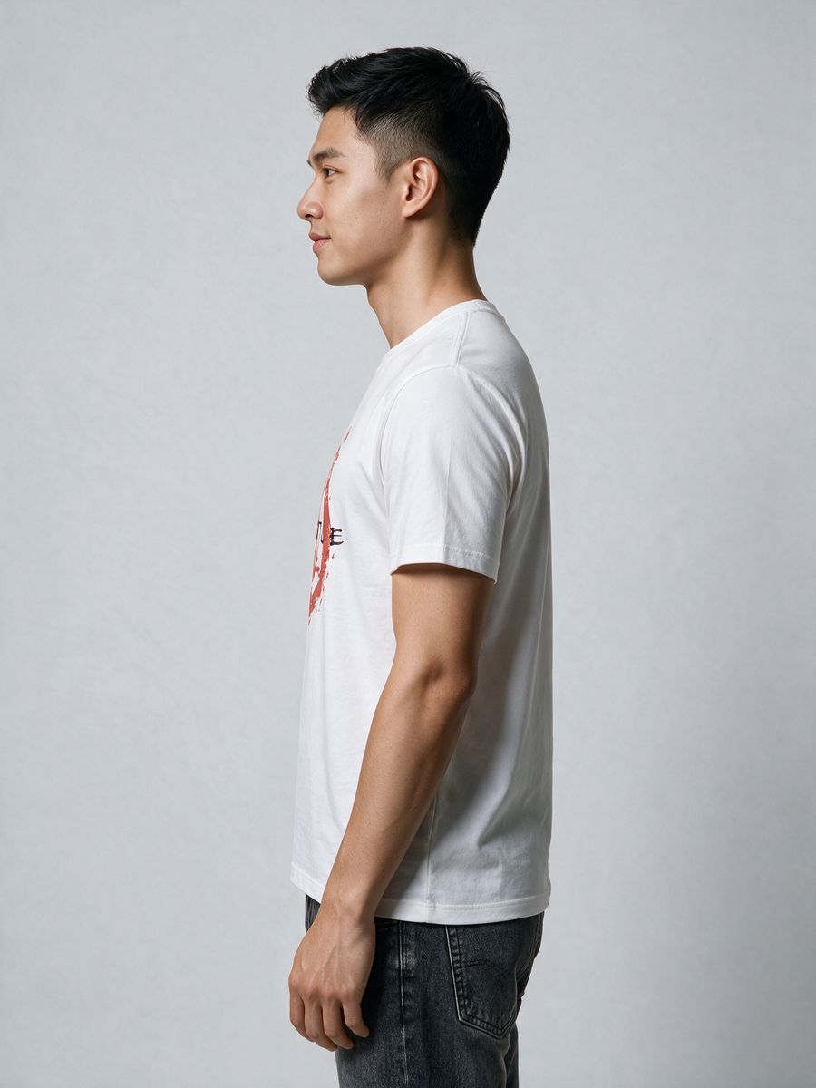 Throttle Rush T-Shirt For Men - Half Sleeve - alternate view 3