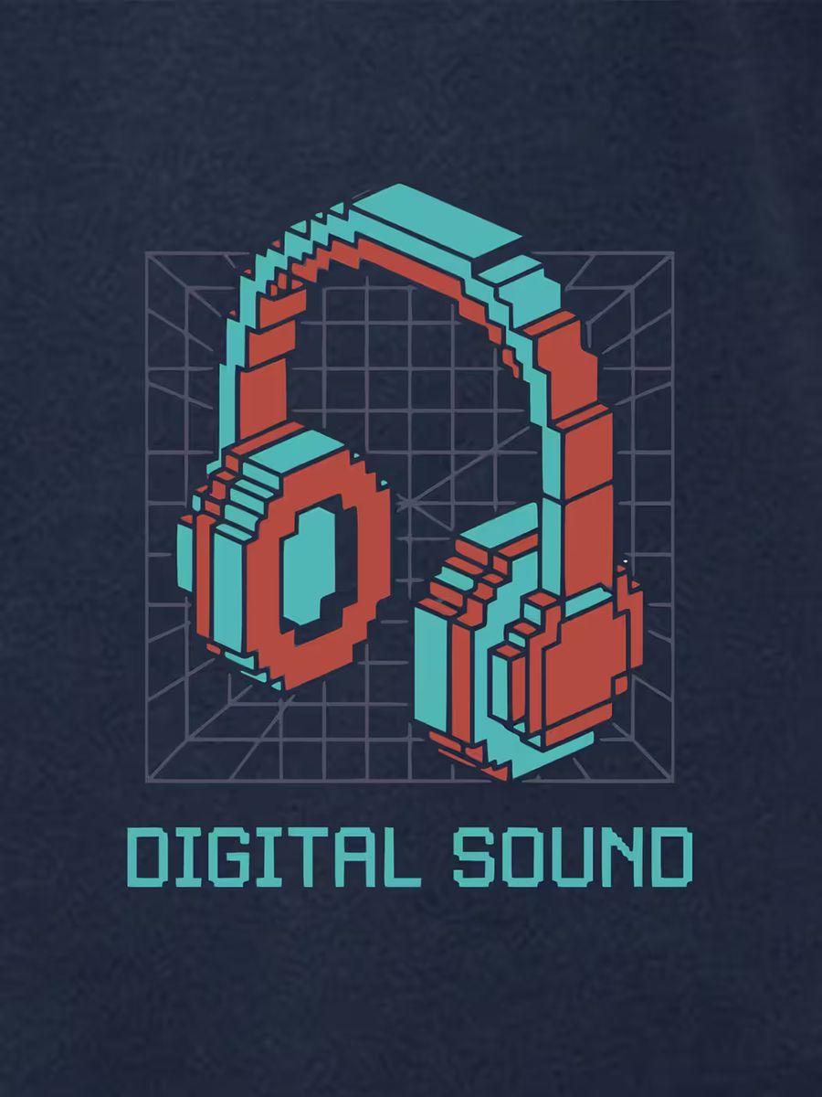 Digital Sound T-Shirt For Men - Half Sleeve - alternate view 2