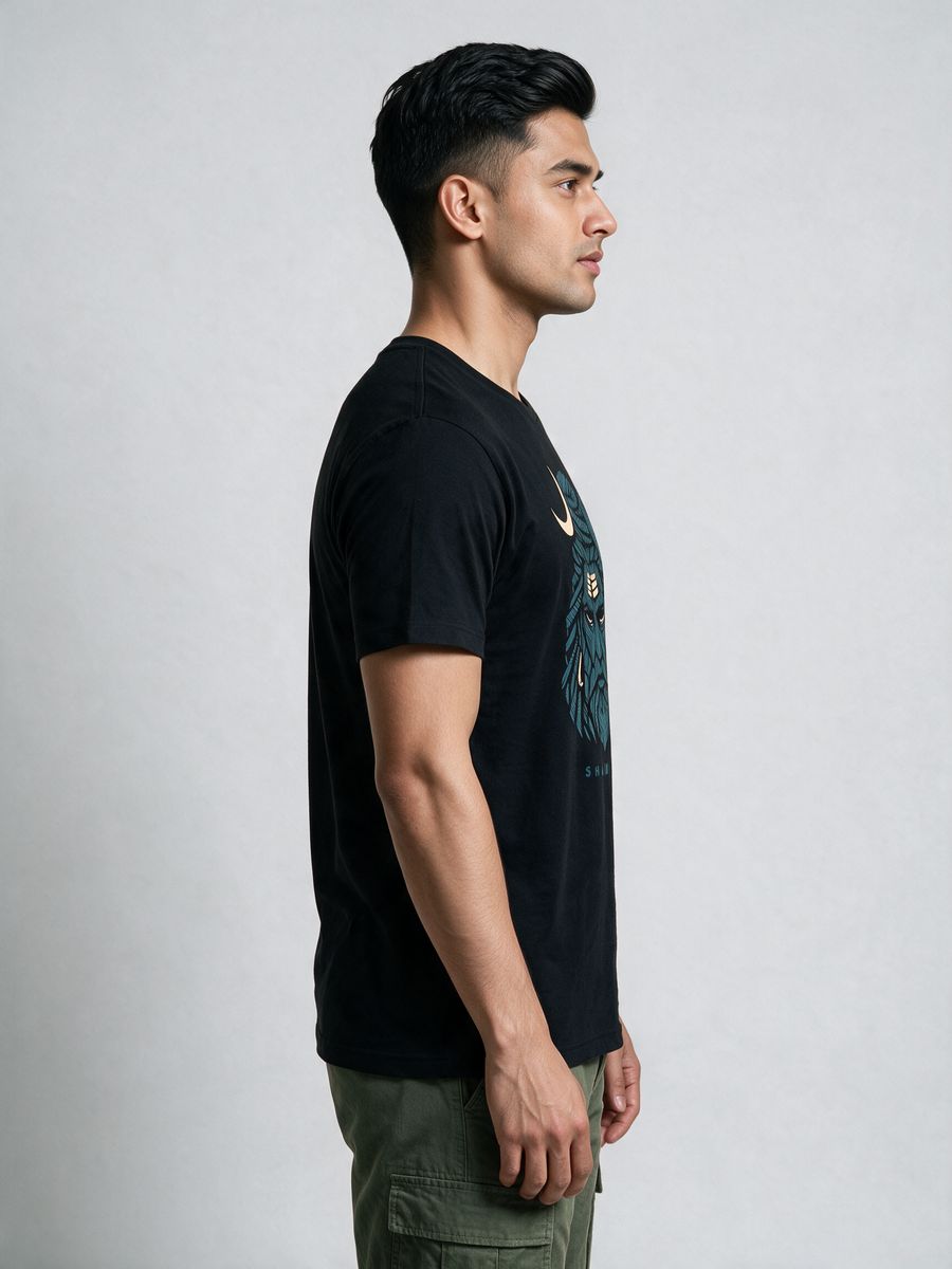 Shambho T-Shirt For Men - Half Sleeve - alternate view 3
