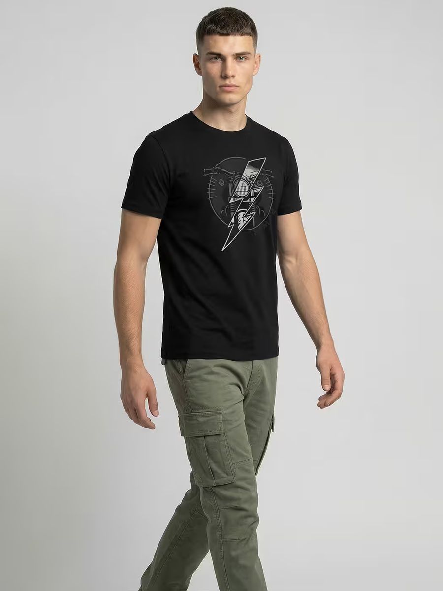 Power Rider T-Shirt For Men - Half Sleeve - alternate view 5