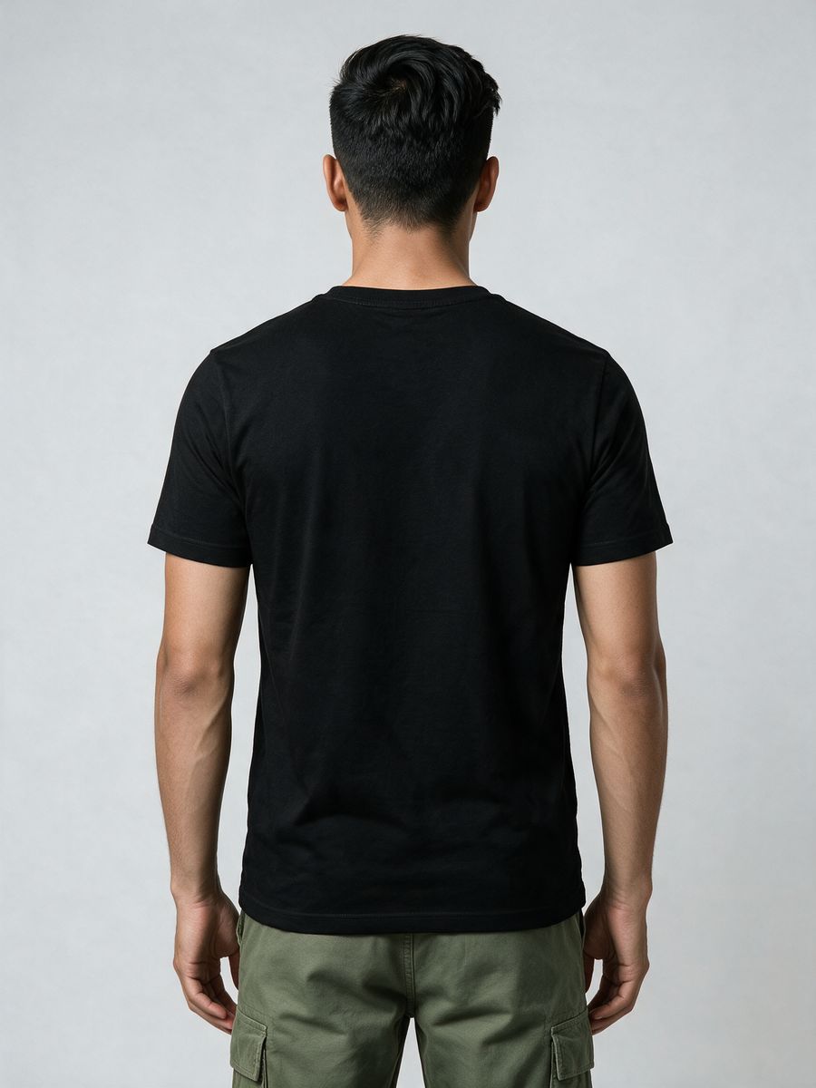 Midnight Rider T-Shirt For Men - Half Sleeve - alternate view 2