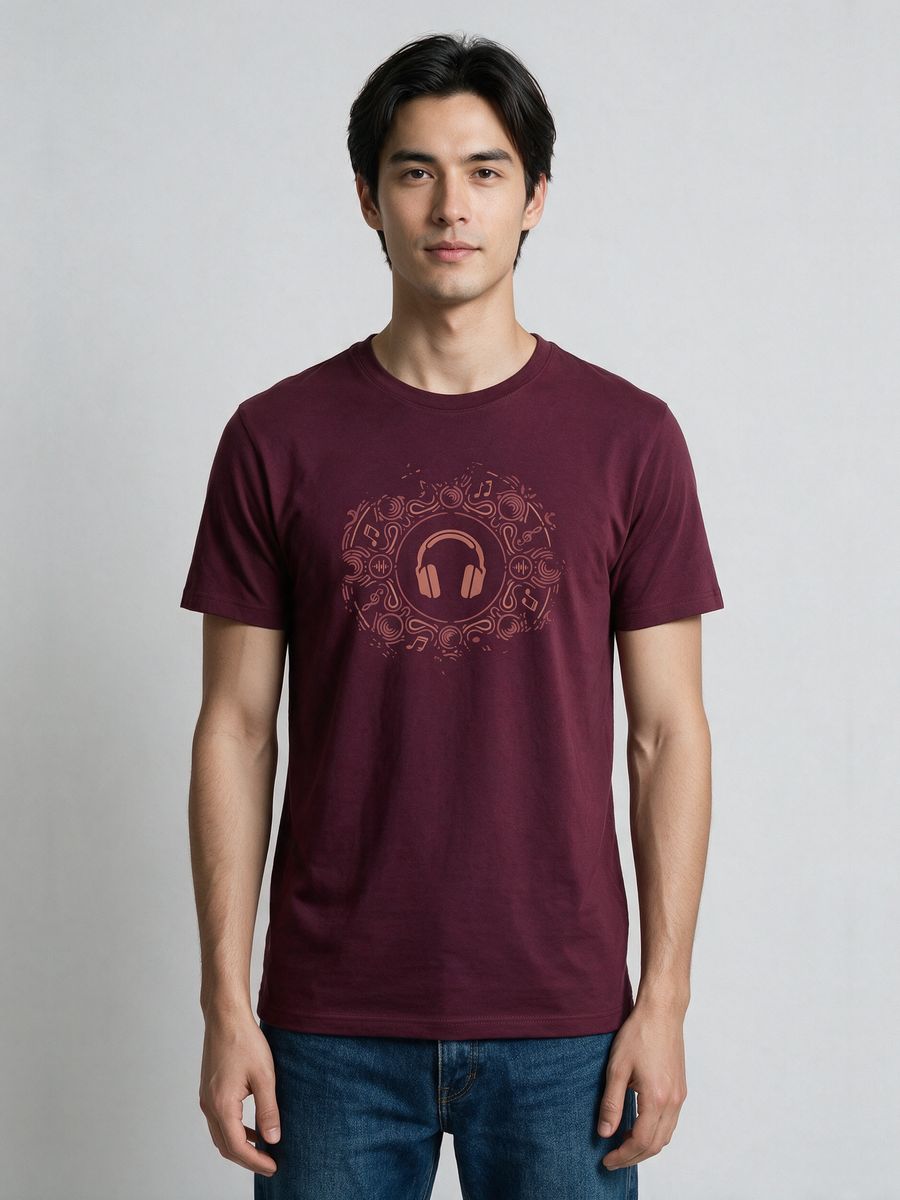Music Soul T-Shirt For Men - Half Sleeve