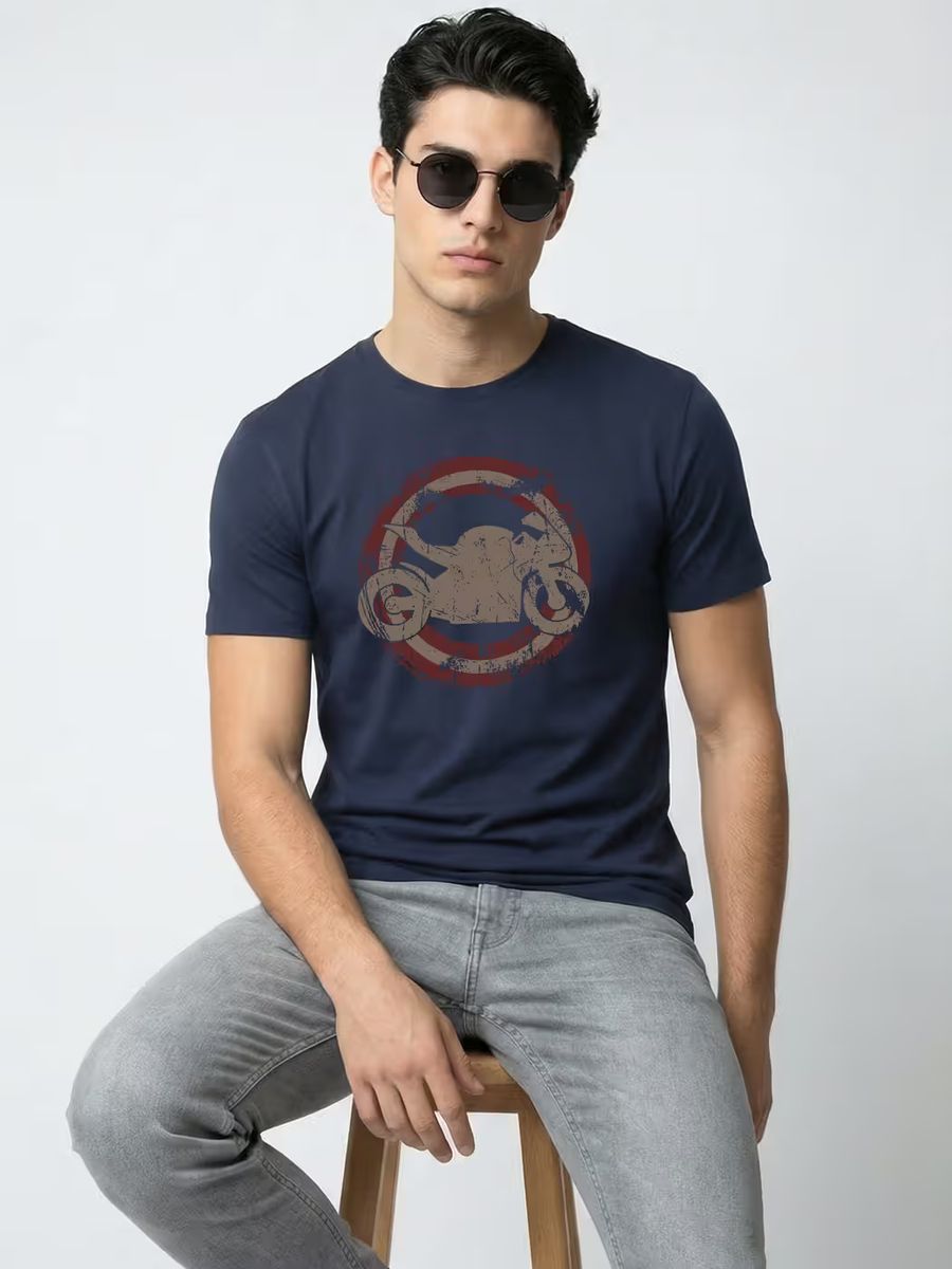Urban Rider Bike T-Shirt For Men - Half Sleeve