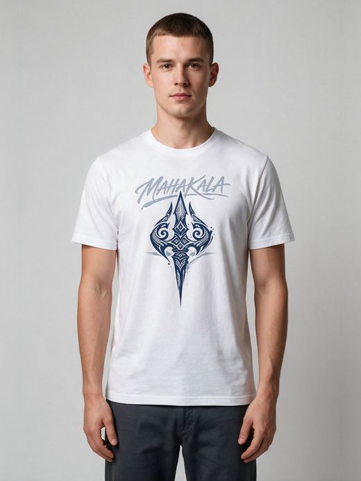 Mahakala T-Shirt For Men - Half Sleeve