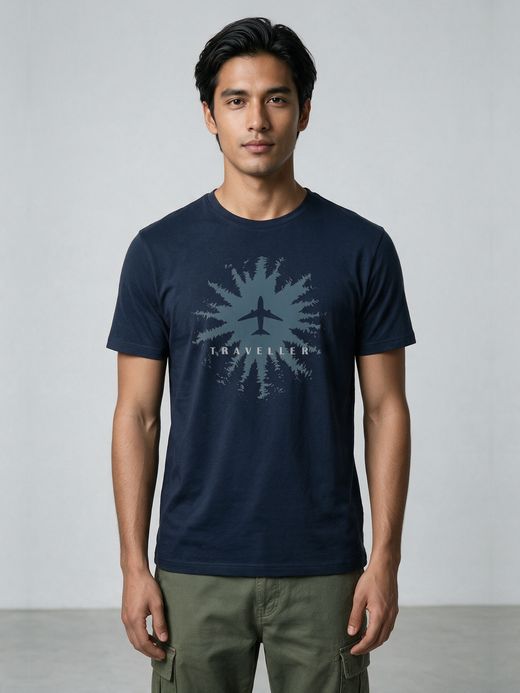 Traveller T-Shirt For Men - Half Sleeve
