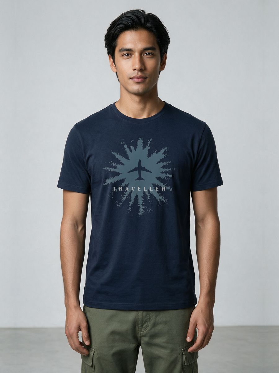 Traveller T-Shirt For Men - Half Sleeve