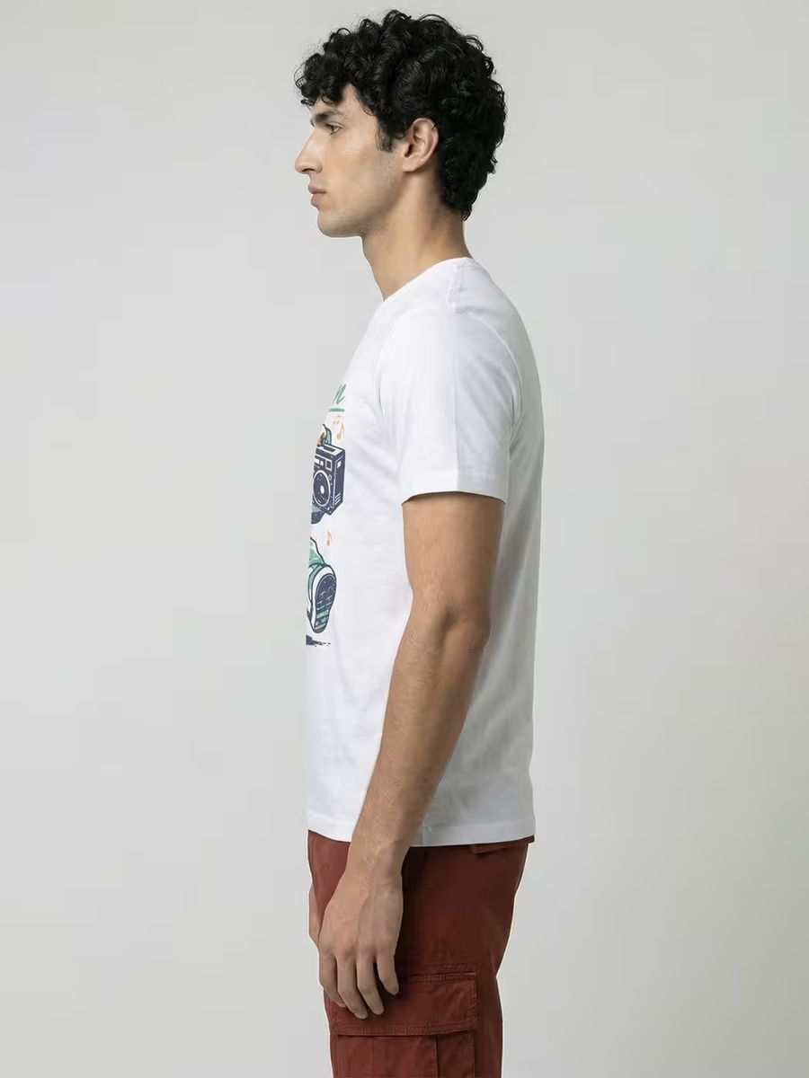 Start Jam T-Shirt For Men - Half Sleeve - alternate view 4