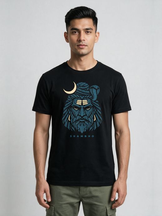 Shambho T-Shirt For Men - Half Sleeve