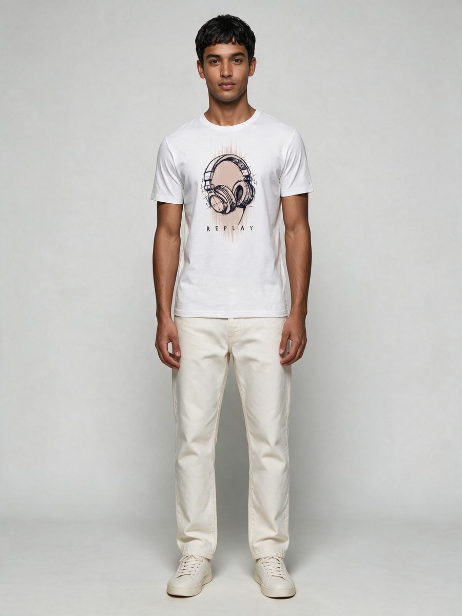 Replay T-Shirt For Men - Half Sleeve - alternate view 6